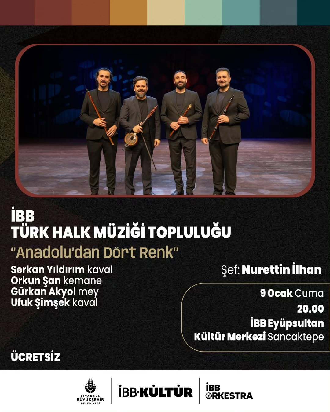 İstanbul Büyükşehir Belediyesi- Anadolu'dan Dört Renk