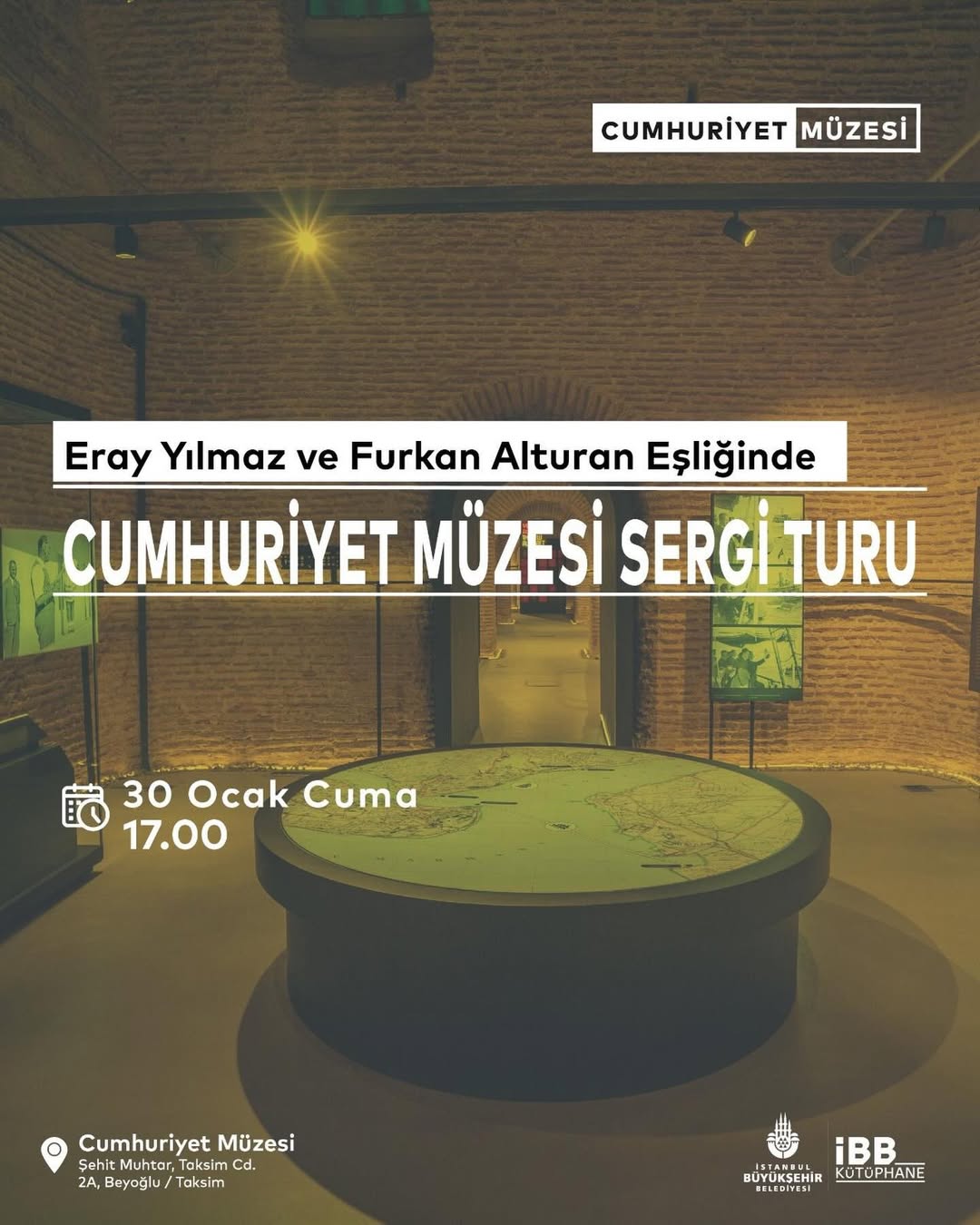 İstanbul Büyükşehir Belediyesi- Cumhuriyet Müzesi Sergi Turu
