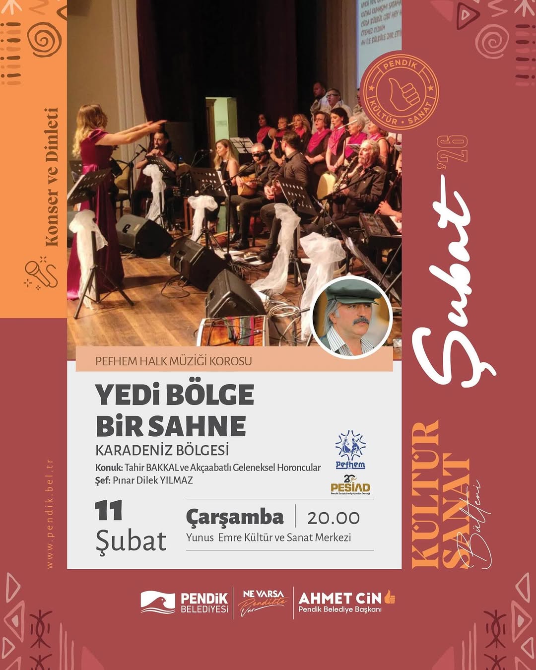 Pendik Kültür Sanat - Yedi Bölge Bir Sahne (Konser ve Dinleti)