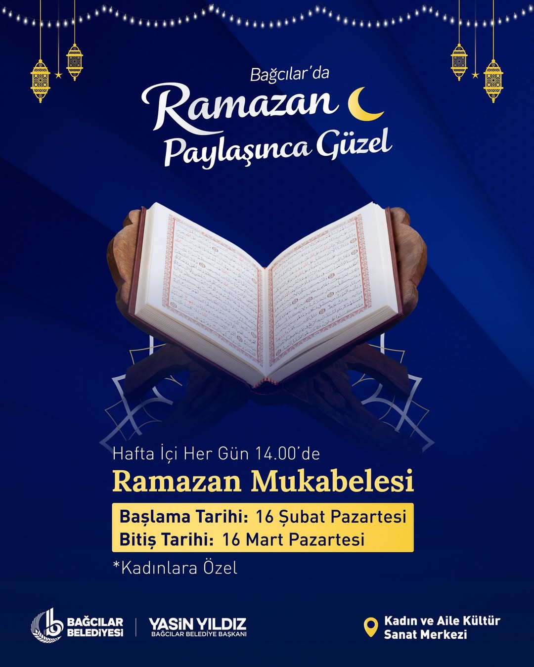 Bağcılar Belediyesi - Ramazan Mukabelesi