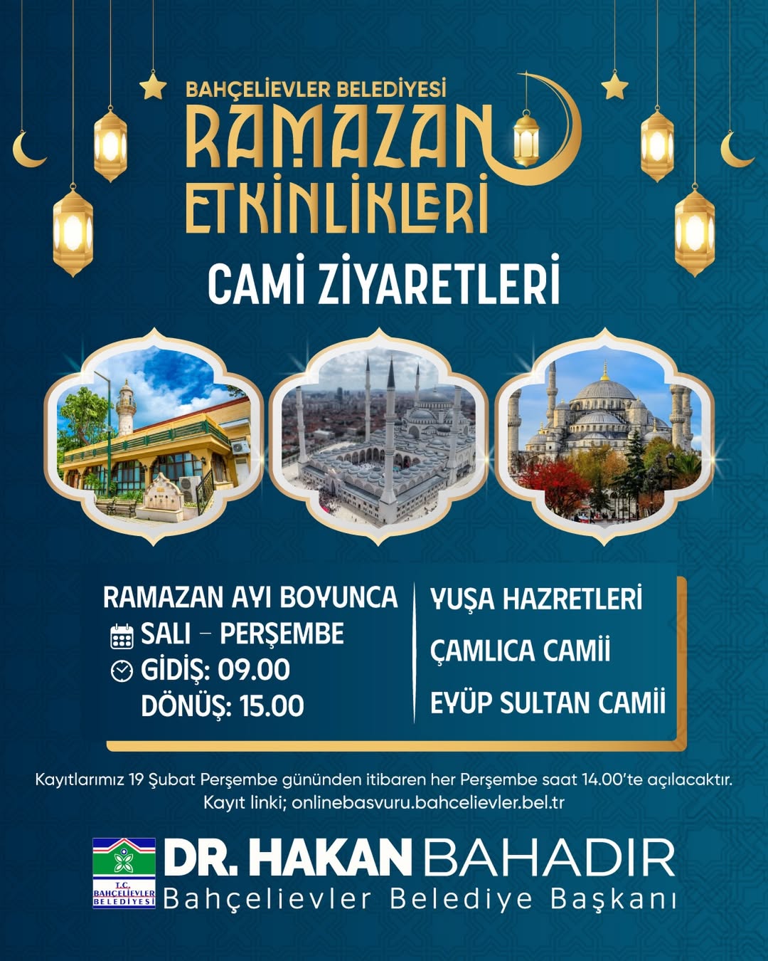 Bahçelievler Belediyesi - Ramazan Ayı Cami Ziyaretleri
