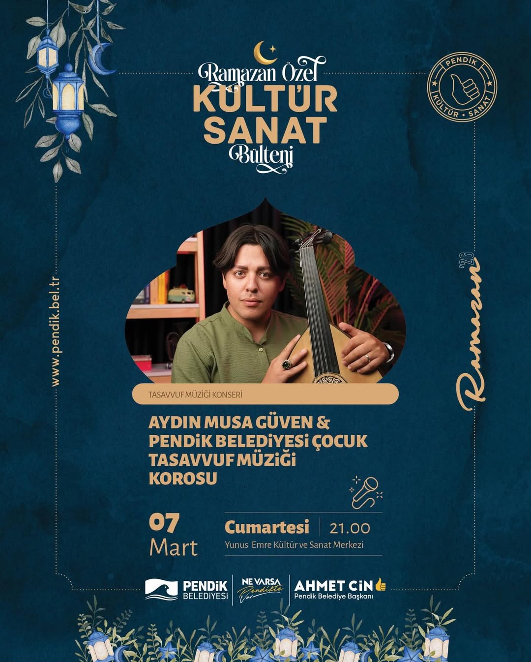 Pendik Kültür Sanat - Aydın Musa Güven ve Pendik Belediyesi Çocuk Tasavvuf Müziği Korosu