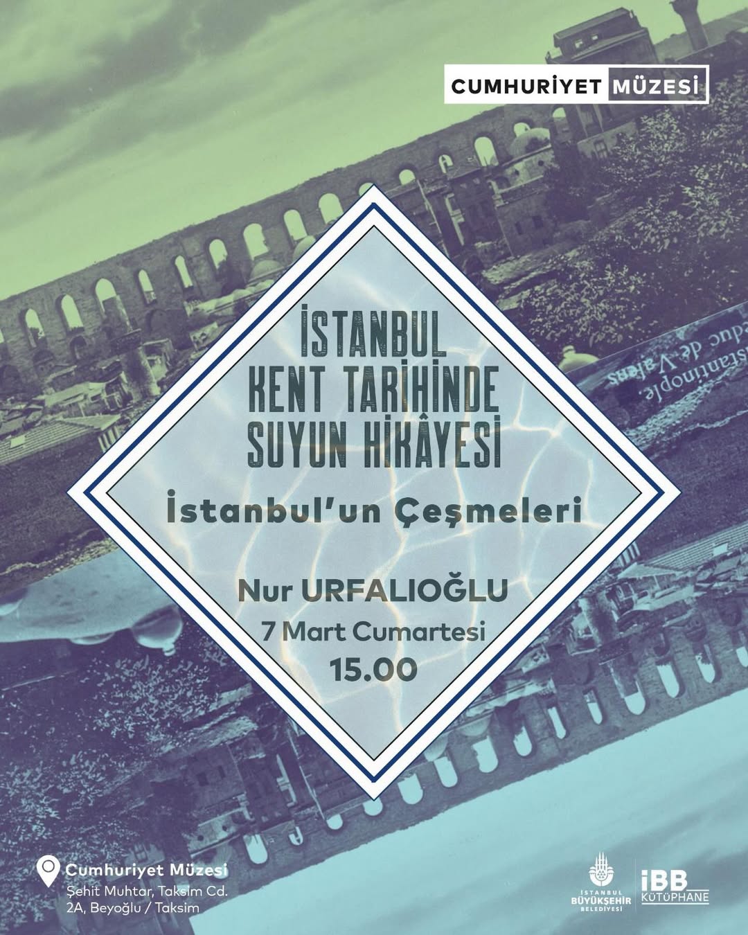İstanbul Büyükşehir Belediyesi- İstanbul Kent Tarihinde Suyun Hikayesi: İstanbul Çeşmeleri