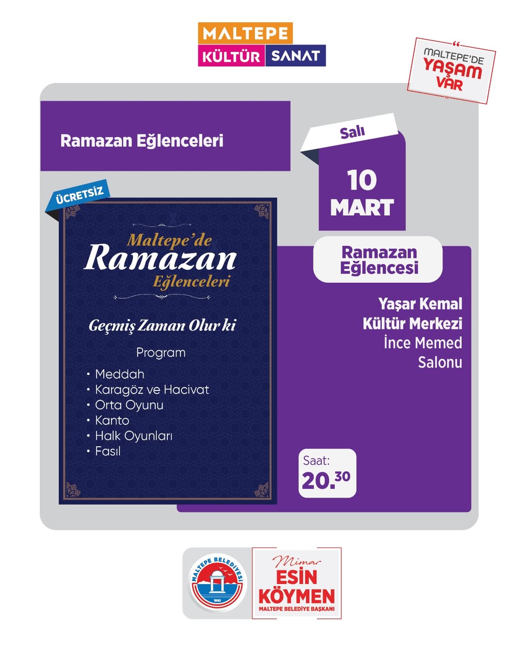 Maltepe Belediyesi - Ramazan Eğlenceleri