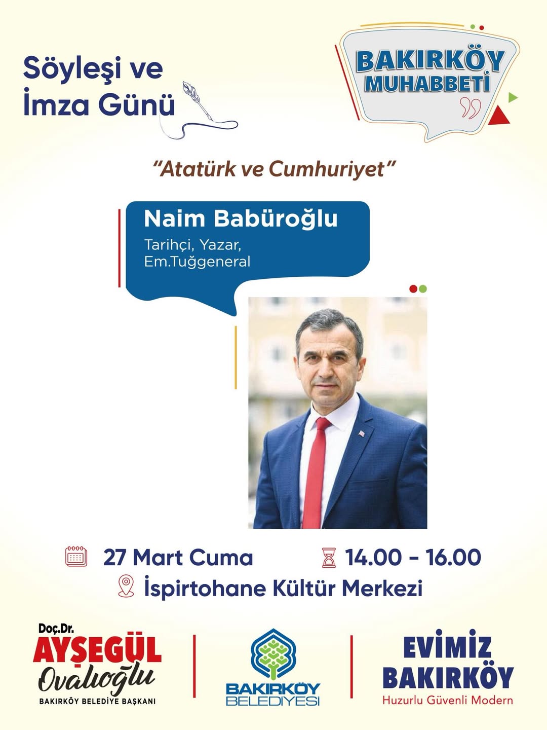 Bakırköy Belediyesi - Bakırköy Muhabbeti: Naim Babüroğlu