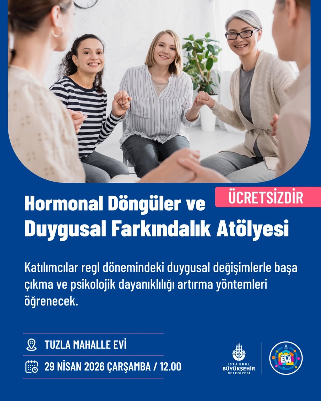 İstanbul Büyükşehir Belediyesi- Hormonal Döngüler ve Duygusal Farkındalık Atölyesi