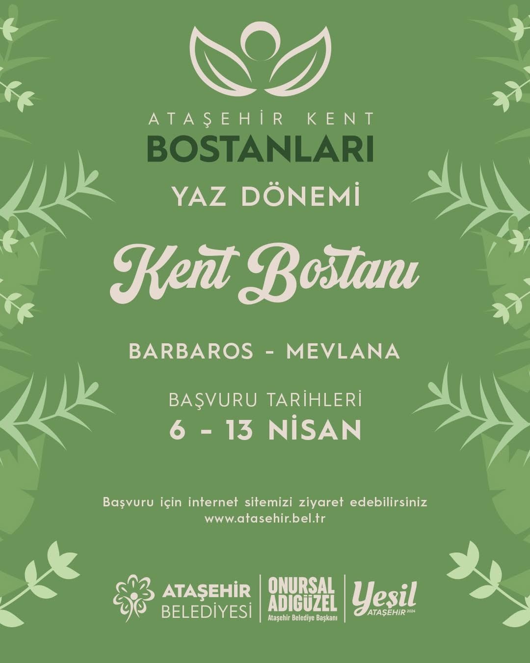 Ataşehir Belediyesi- Kent Bostanı