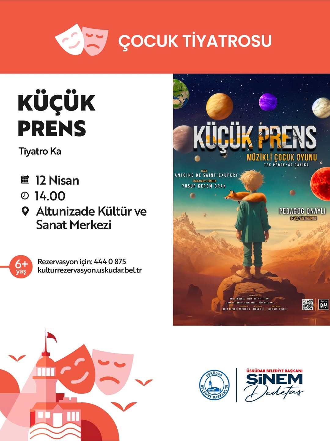 Üsküdar Kültür Sanat - "Küçük Prens" Çocuk Tiyatrosu