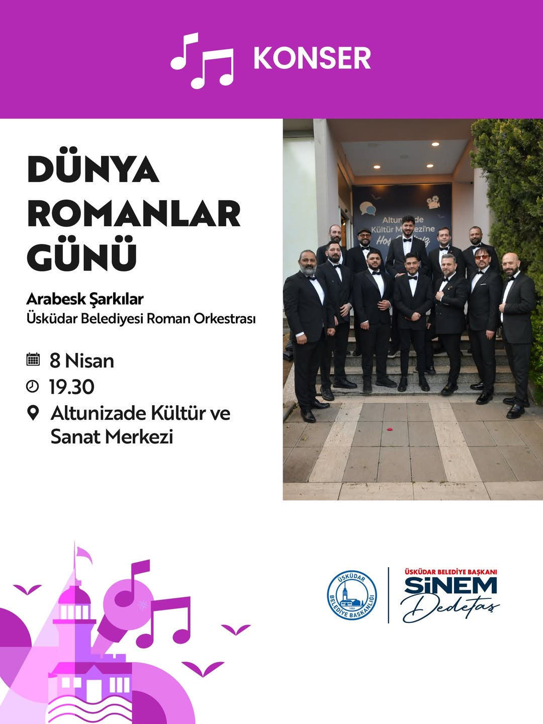Üsküdar Kültür Sanat - "Dünya Romanlar Günü" Konseri