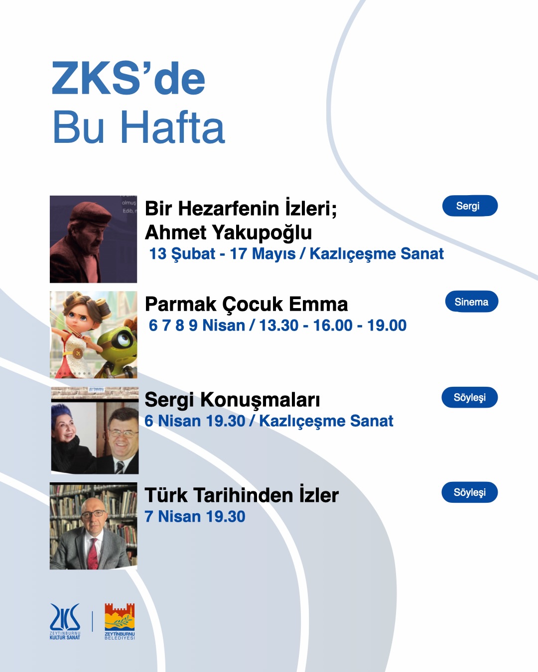 Zeytinburnu KSM- ZKS'de Bu Hafta