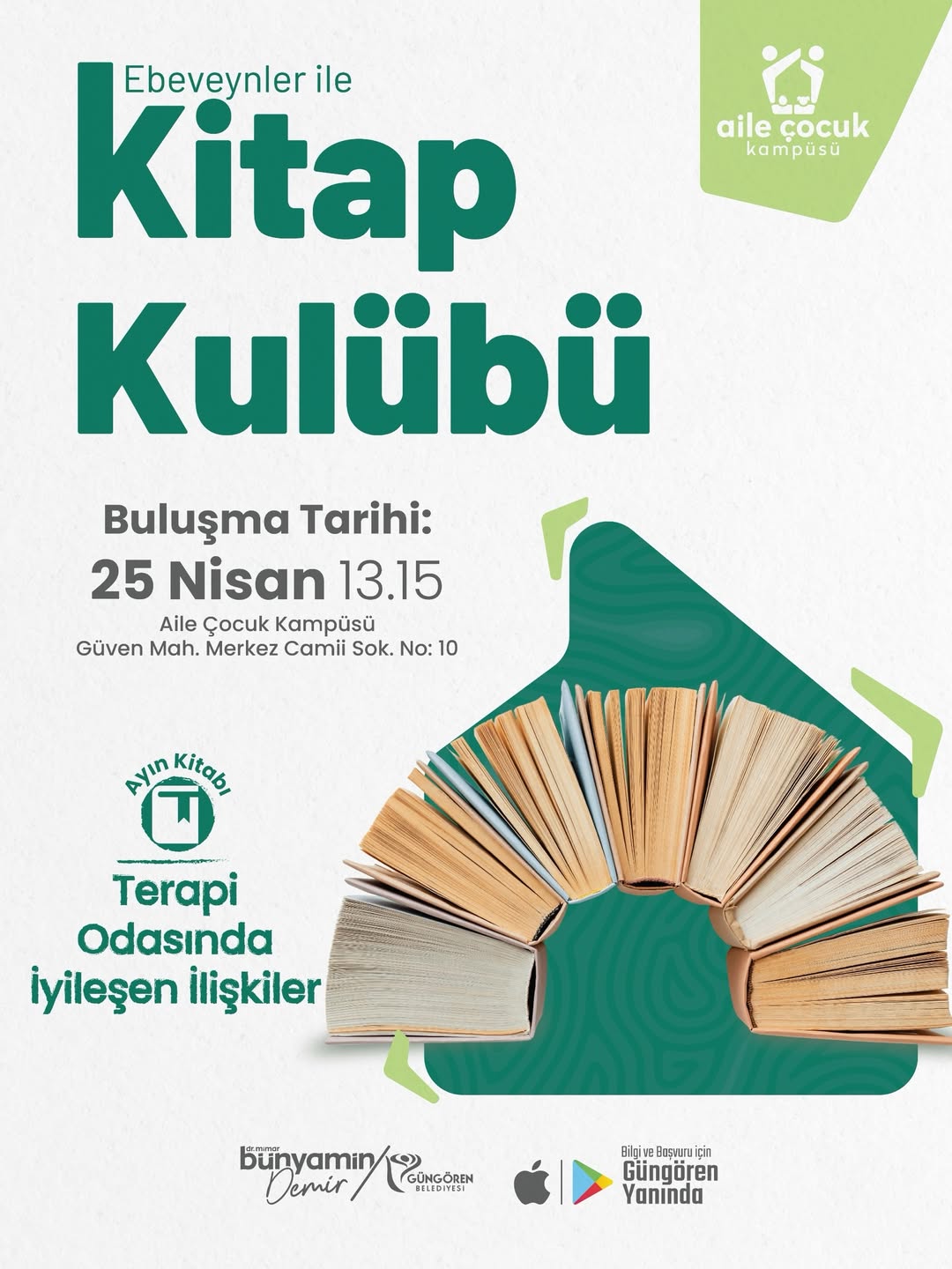 Güngören Belediyesi- Ebeveynler İle Kitap Kulübü