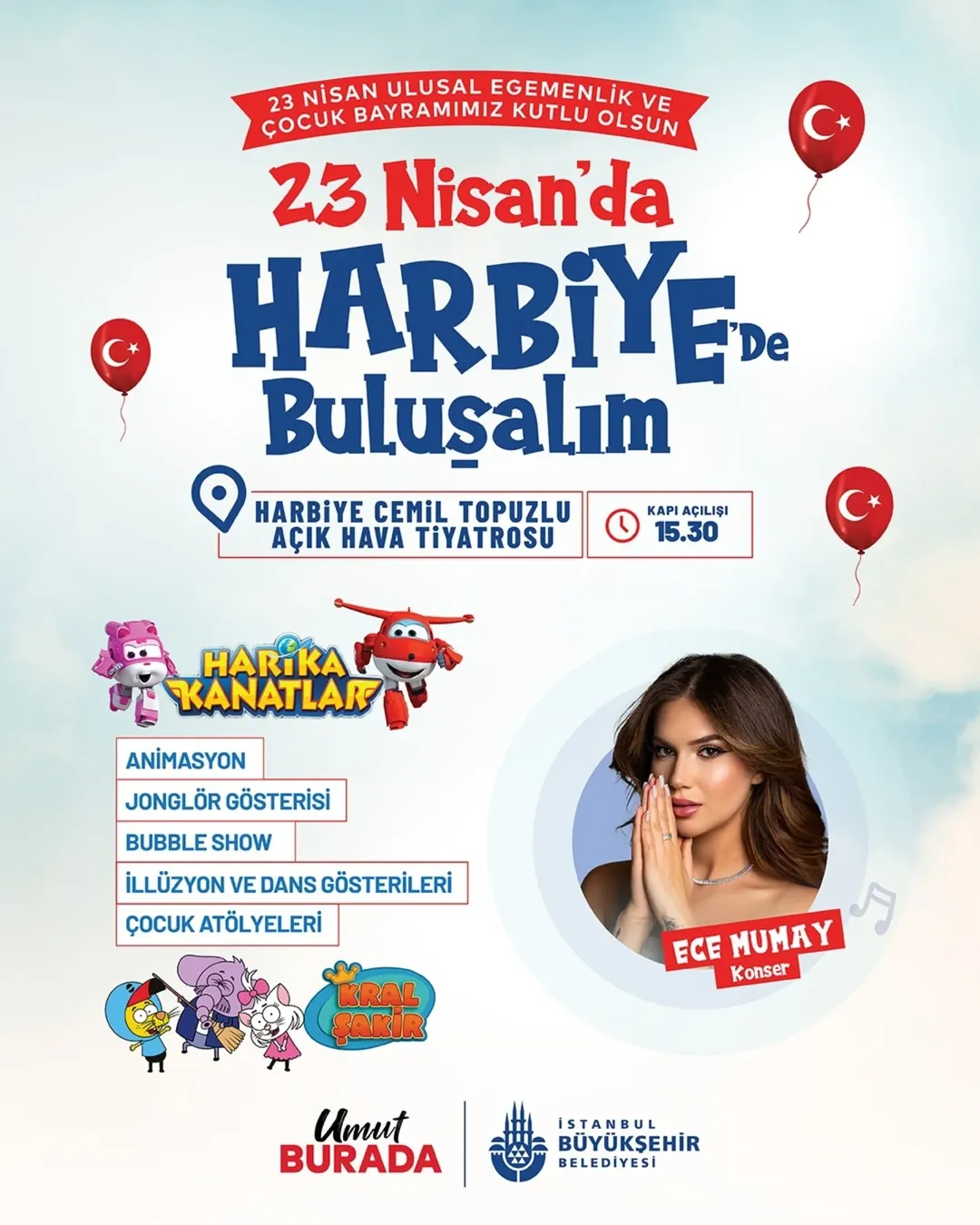 İBB Kültür - 23 Nisan Etkinlikleri