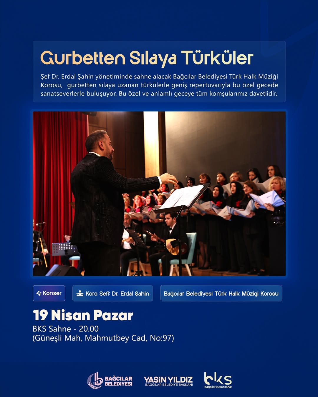 Bağcılar Belediyesi - Gurbetten Sıla’ya Türküler Konseri