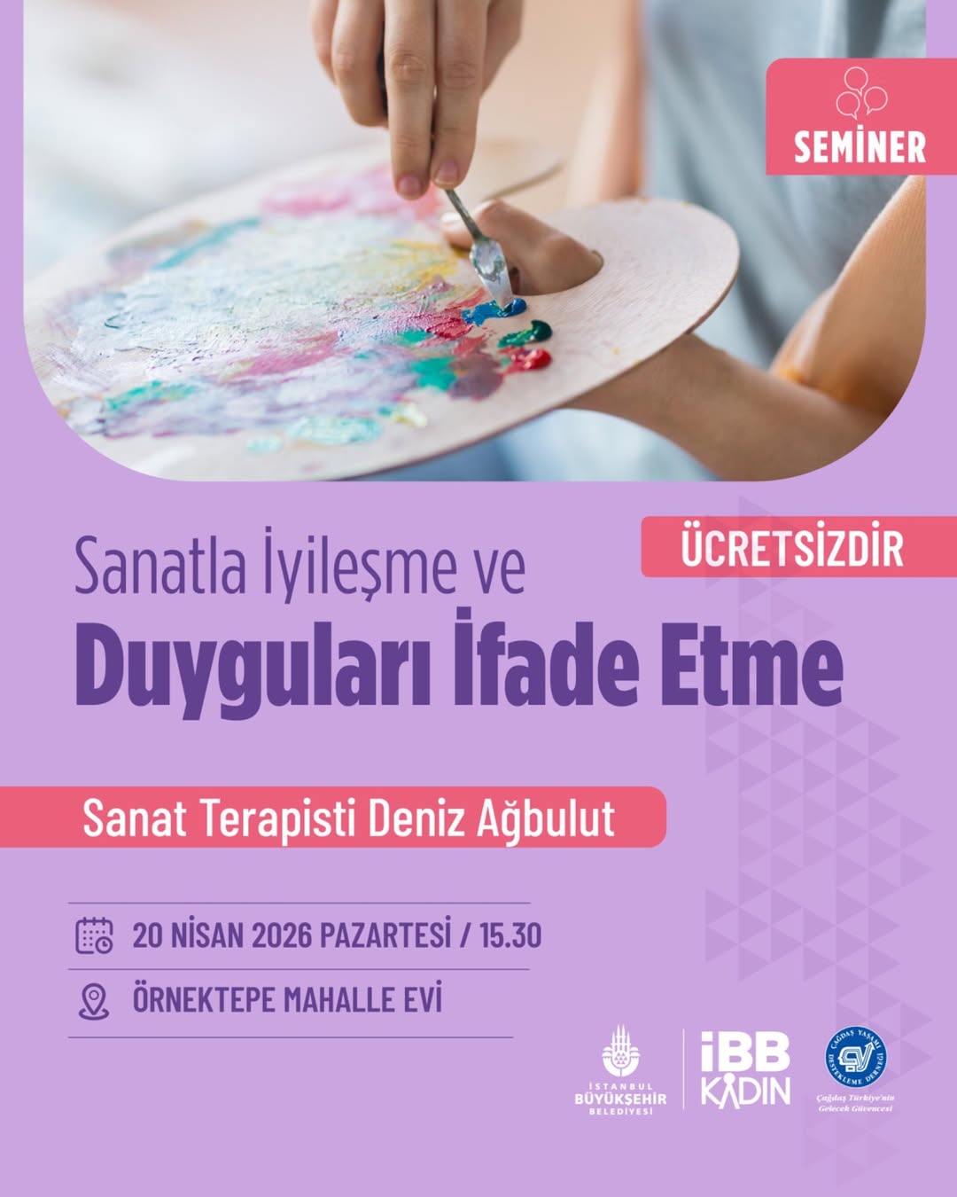 İstanbul Büyükşehir Belediyesi- Sanatla İyileşme ve Duyguları İfade Etme