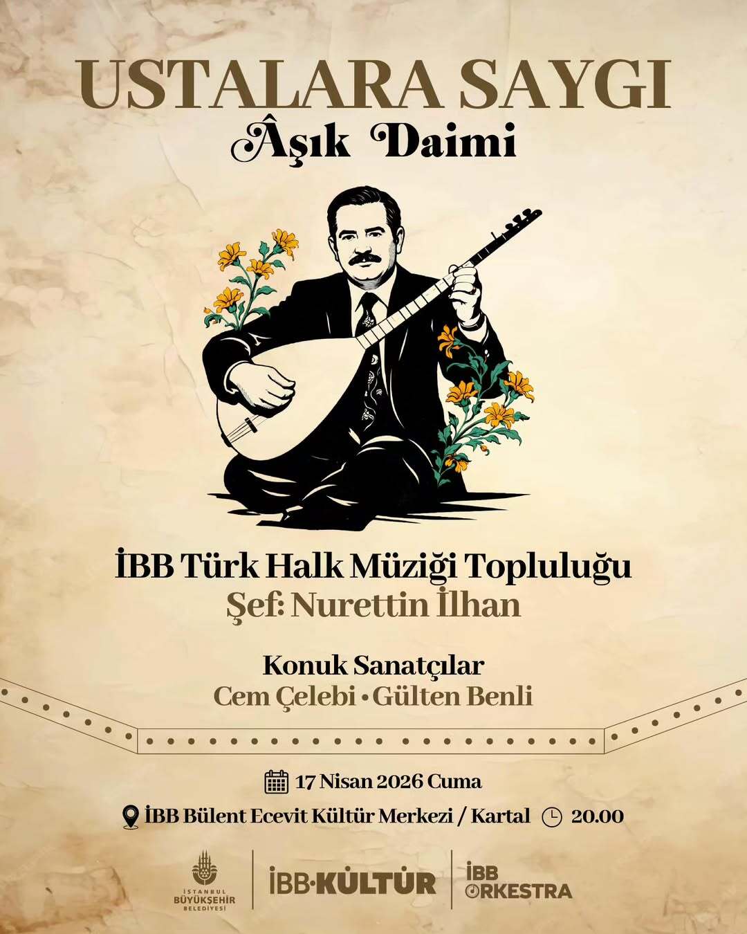 İstanbul Büyükşehir Belediyesi- Ustalara Saygı/Aşık Daimi
