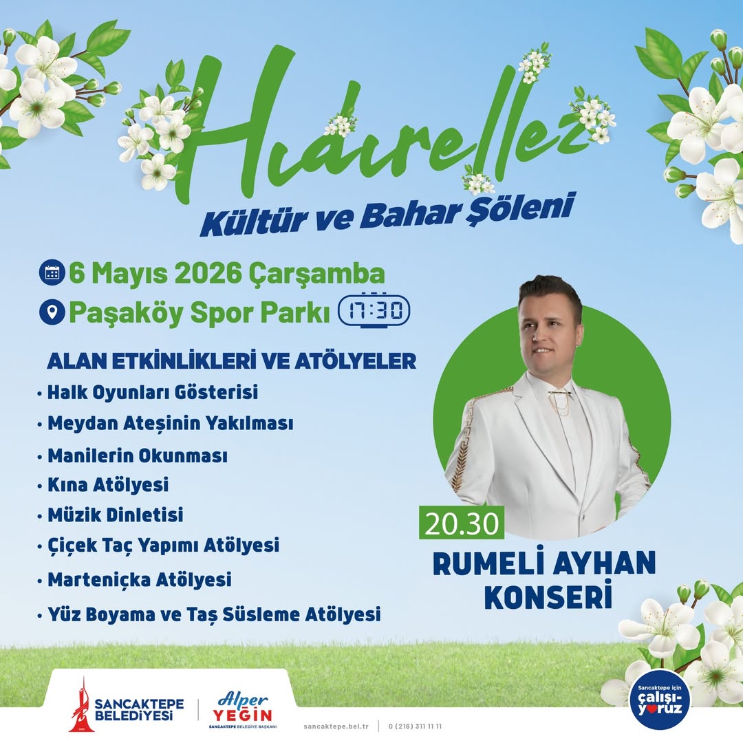 Sancaktepe Belediyesi - Hıdırellez Kültür ve Bahar Şöleni