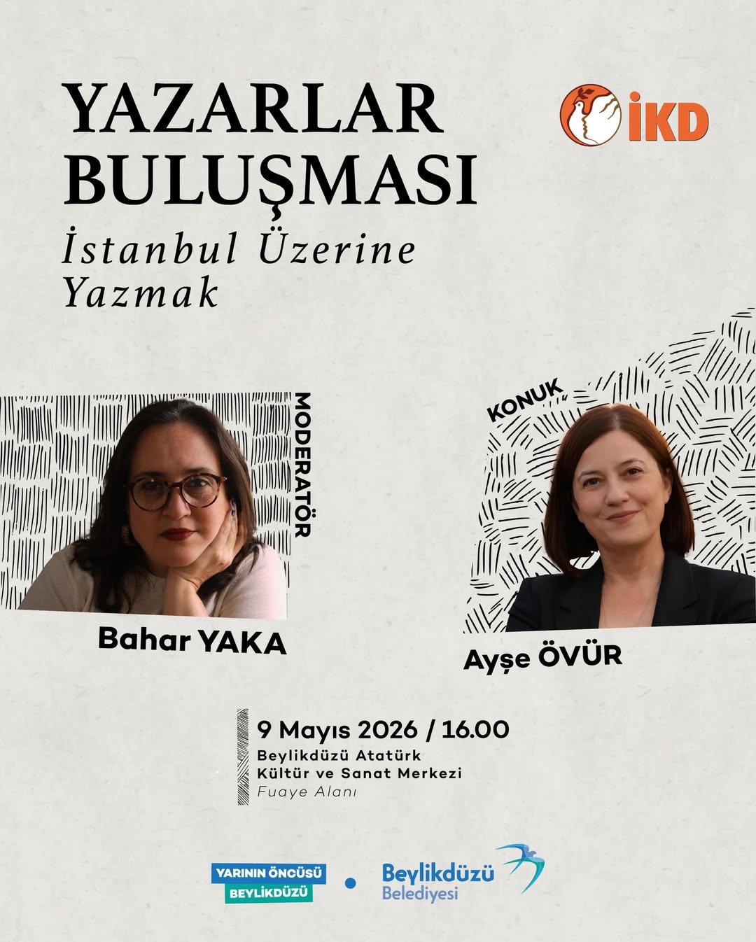 Beylikdüzü Belediyesi - Yazarlar Buluşması  “İstanbul Üzerine Yazmak”