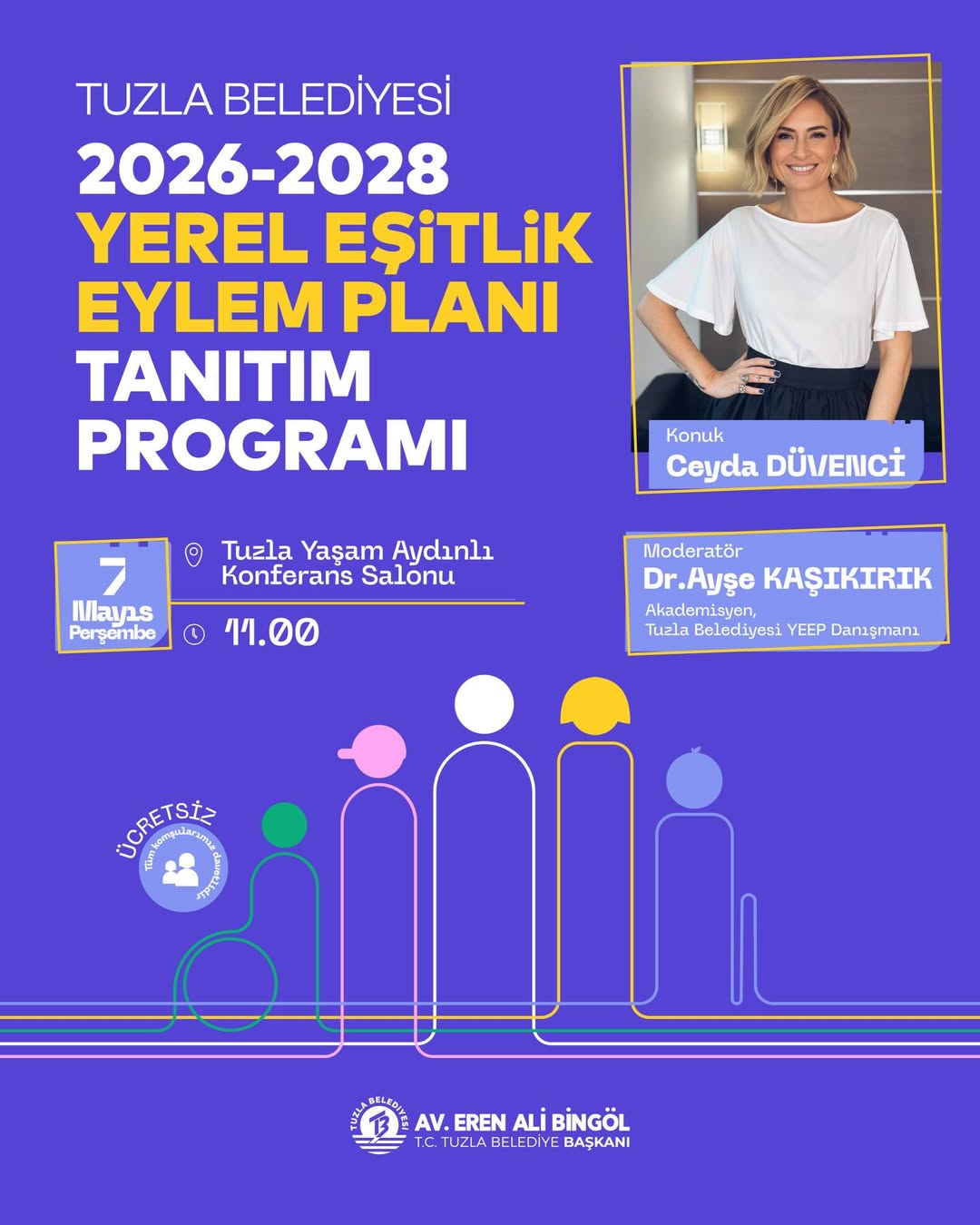 Tuzla Belediyesi - 2026–2028 Yerel Eşitlik Eylem Planı Tanıtım Programı