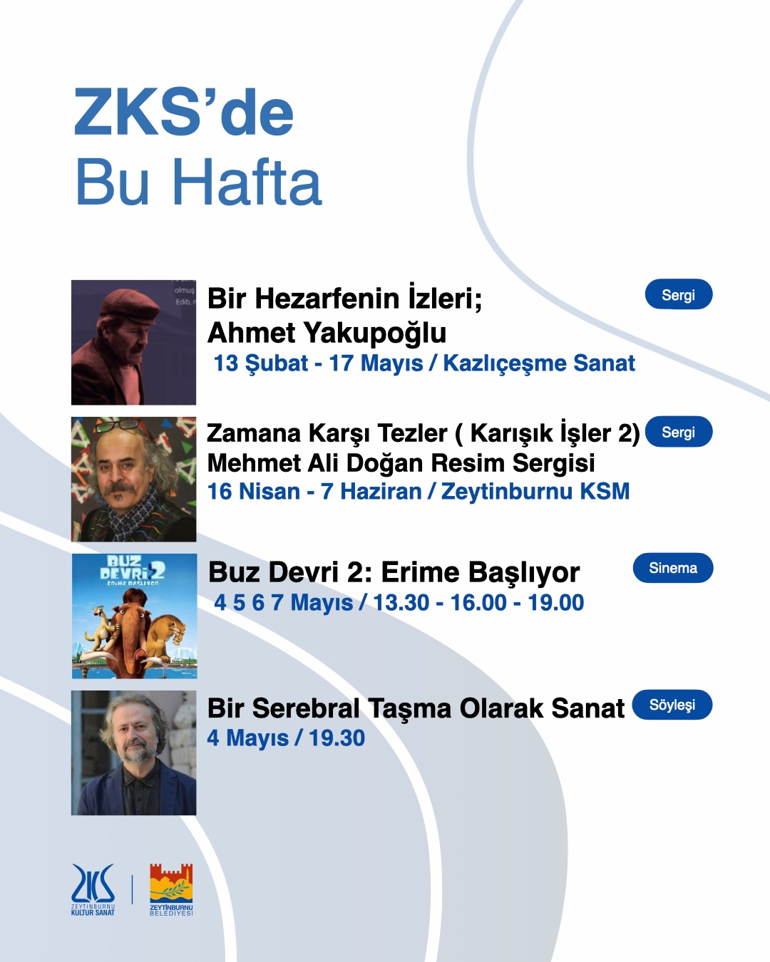 Zeytinburnu KSM- ZKS'de Bu Hafta