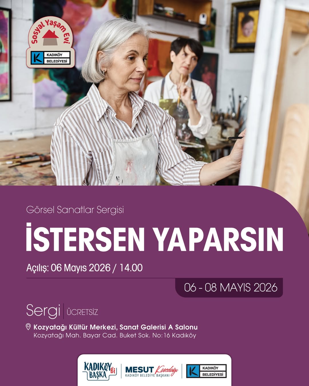 Kadıköy Belediyesi- İstersen Yaparsın/Sergi