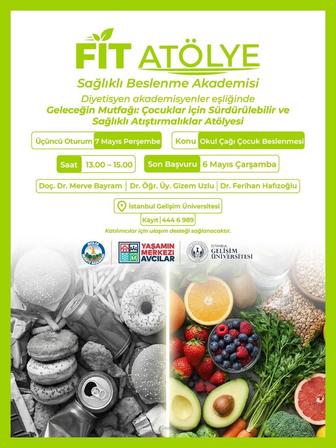 Avcılar Belediyesi- Sağlıklı Beslenme Atölyesi
