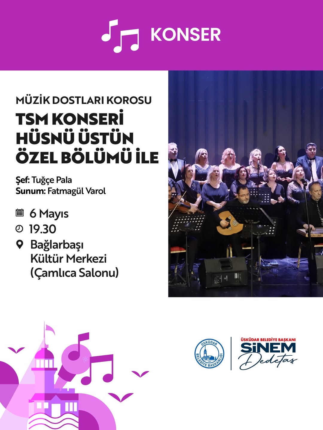 Üsküdar Kültür Sanat - TSM Konseri: Hüsnü Üstün