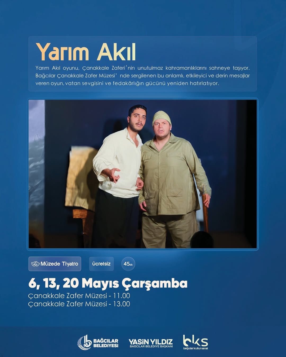 Bağcılar Belediyesi - "Yarım Akıl" Tiyatrosu