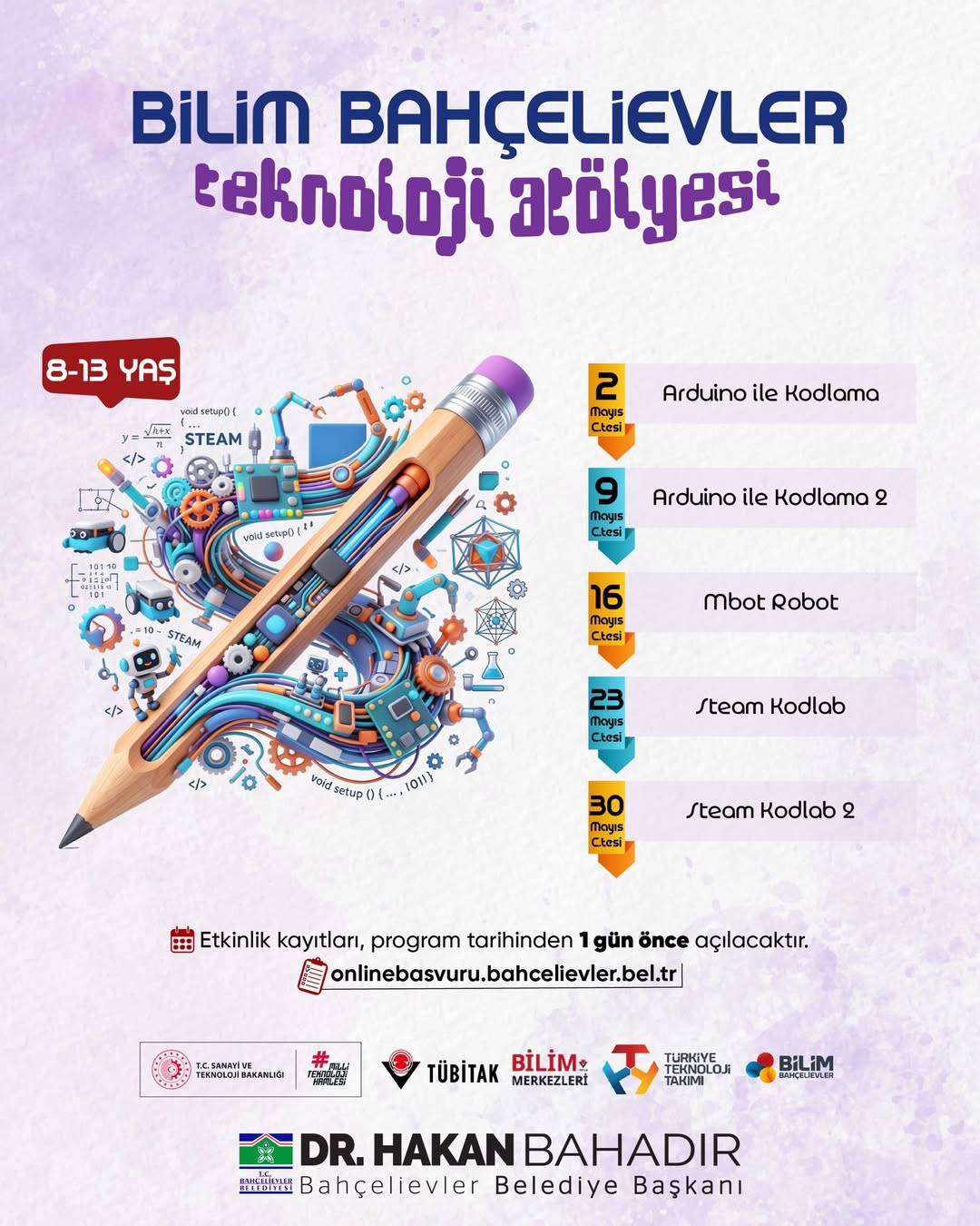 Bahçelievler Belediyesi - Bilim Bahçelievler Teknoloji Atölyesi