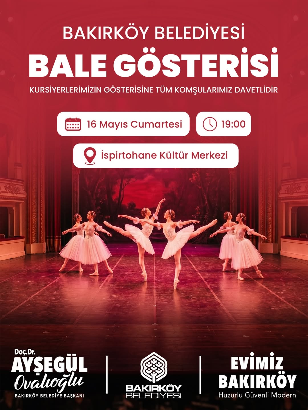 Bakırköy Belediyesi - Bale Gösterisi