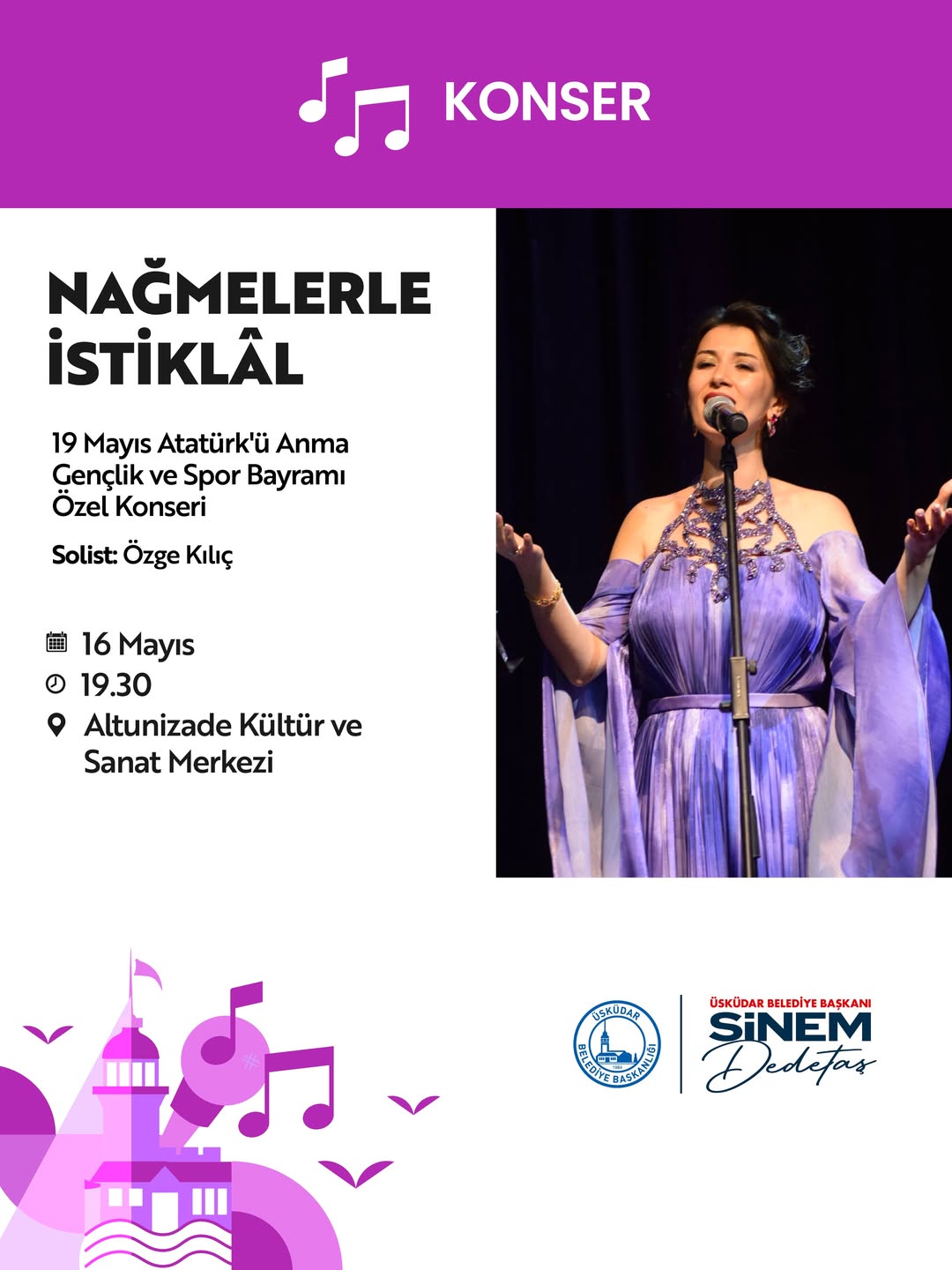 Üsküdar Kültür Sanat - "Nağmelerle İstiklâl" Konseri