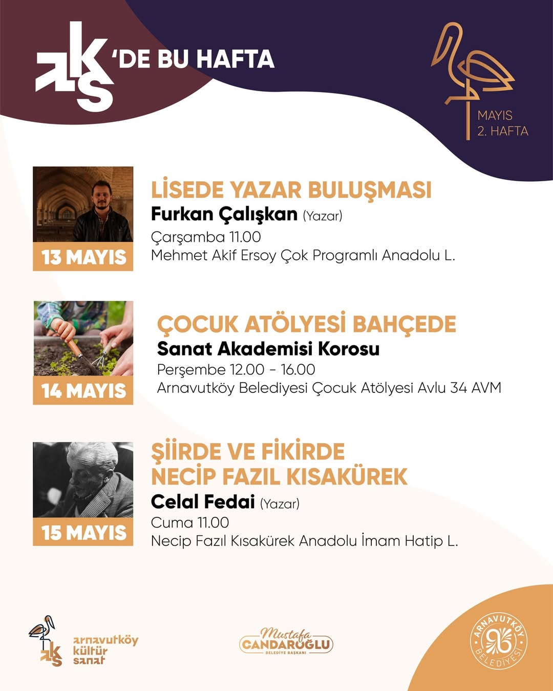 Arnavutköy Belediyesi - Lisede Yazar Buluşması: Furkan Çalışkan