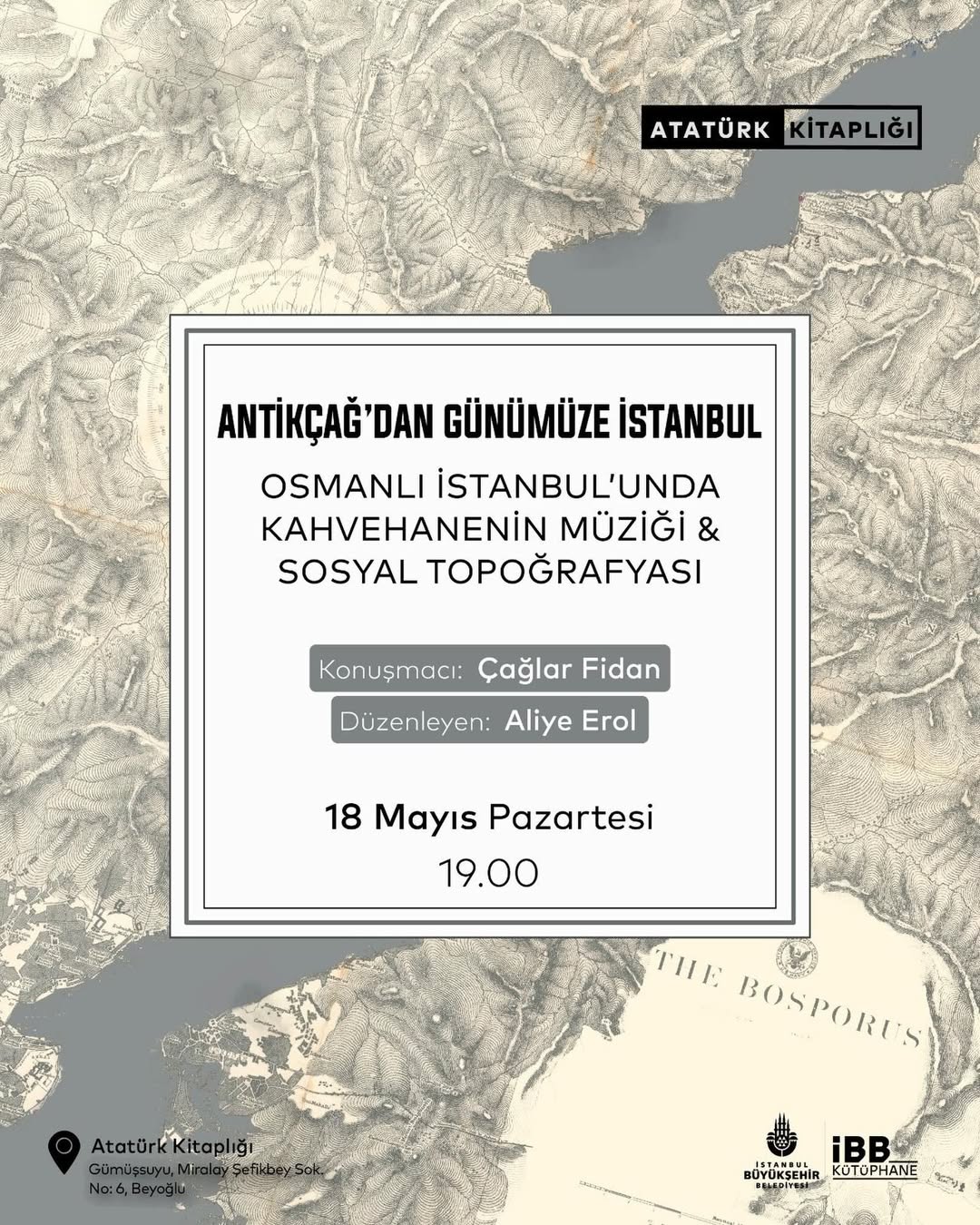 İstanbul Büyükşehir Belediyesi- Osmanlı İstanbul'unda Kahvehanenin Müziği ve Sosyal Topoğrafyası