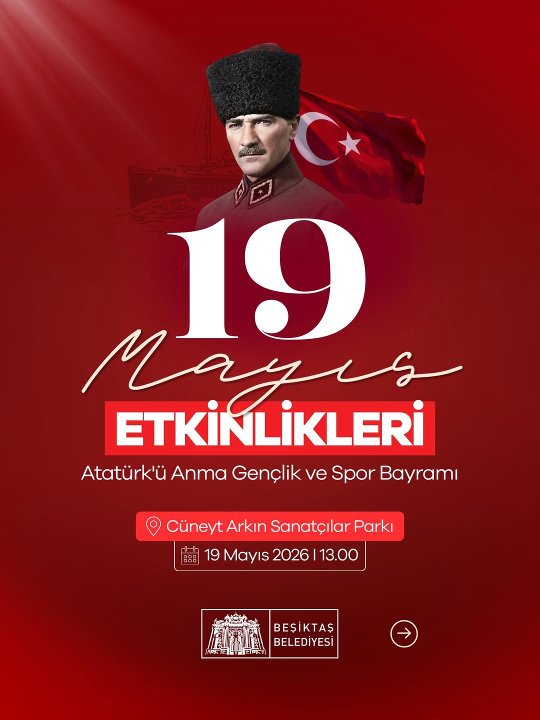 Beşiktaş Belediyesi - 19 Mayıs Programı