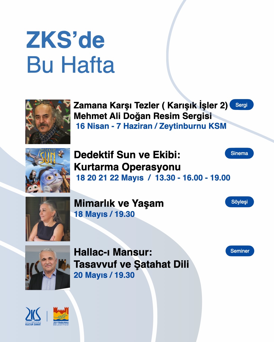 Zeytinburnu KSM- ZKS'de Bu Hafta