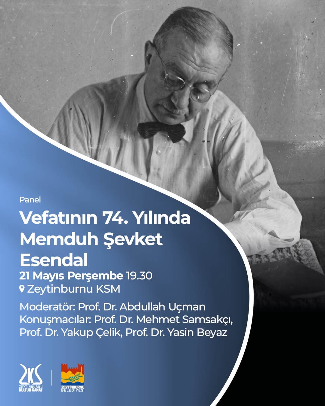 Zeytinburnu KSM- Vefatının 74. Yılında Memduh Şevket Esendal