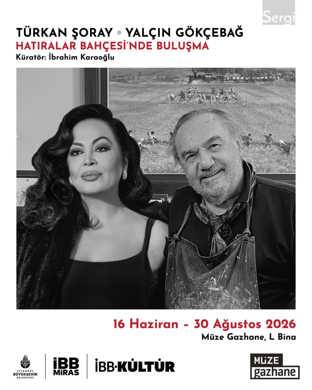 İBB Kültür -  Türkan Şoray & Yalçın Gökçebağ; Hatıralar Bahçesinde Buluşma