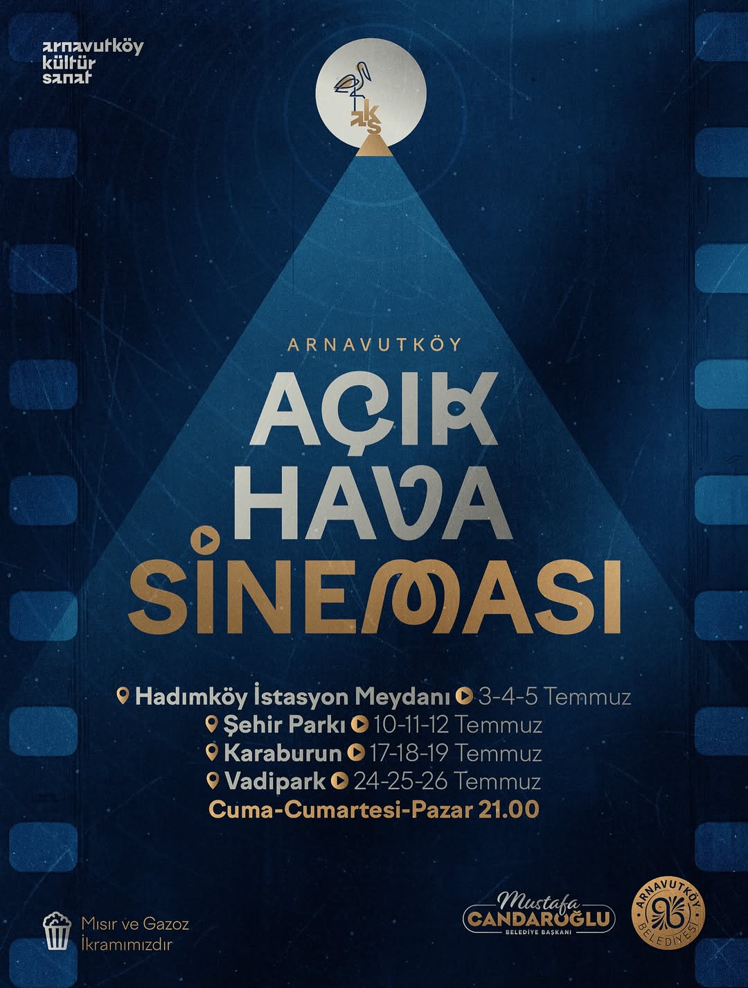 Arnavutköy Belediyesi - Açık Hava Sineması