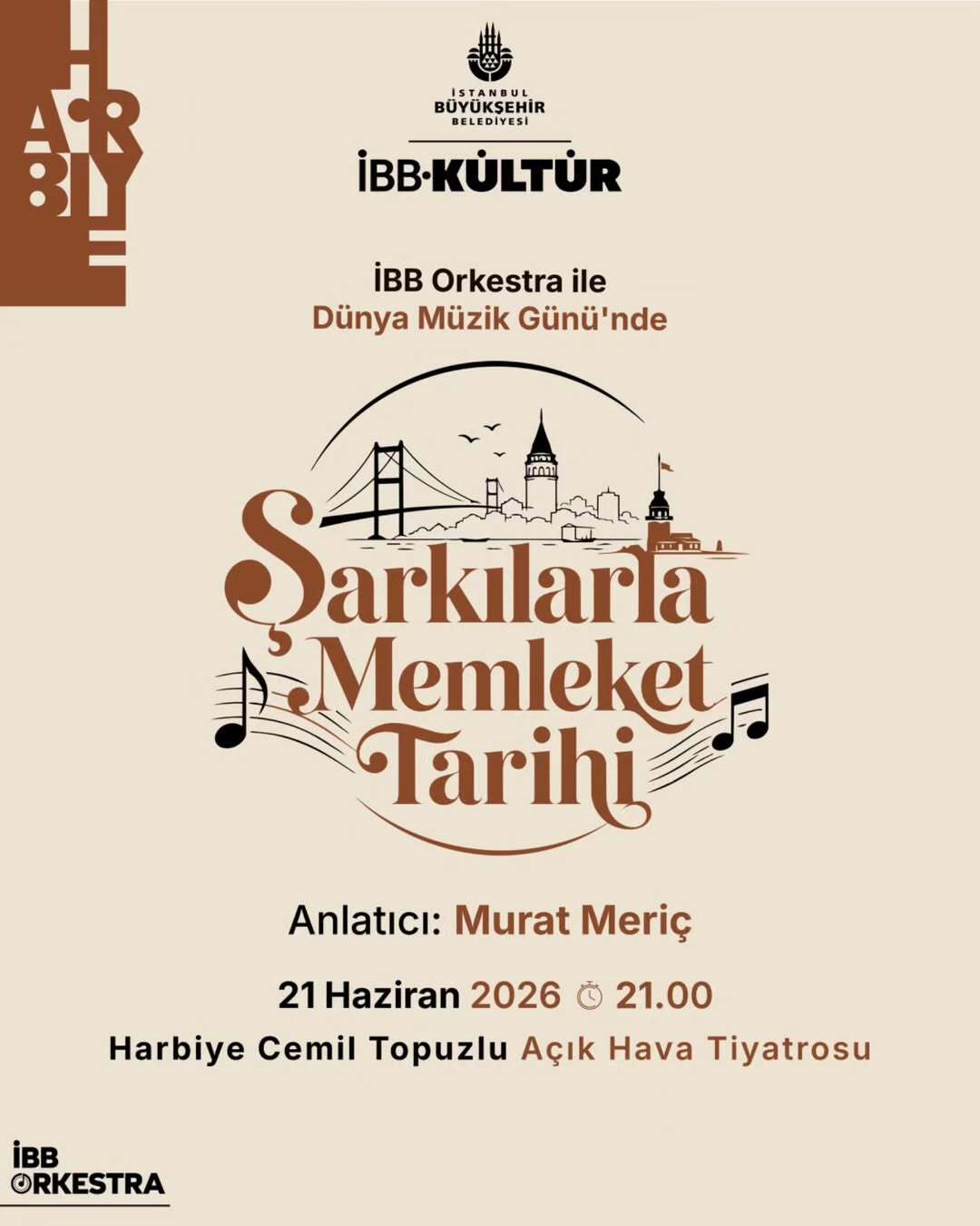 İstanbul Büyükşehir Belediyesi- Şarkılarla Memleket Tarihi
