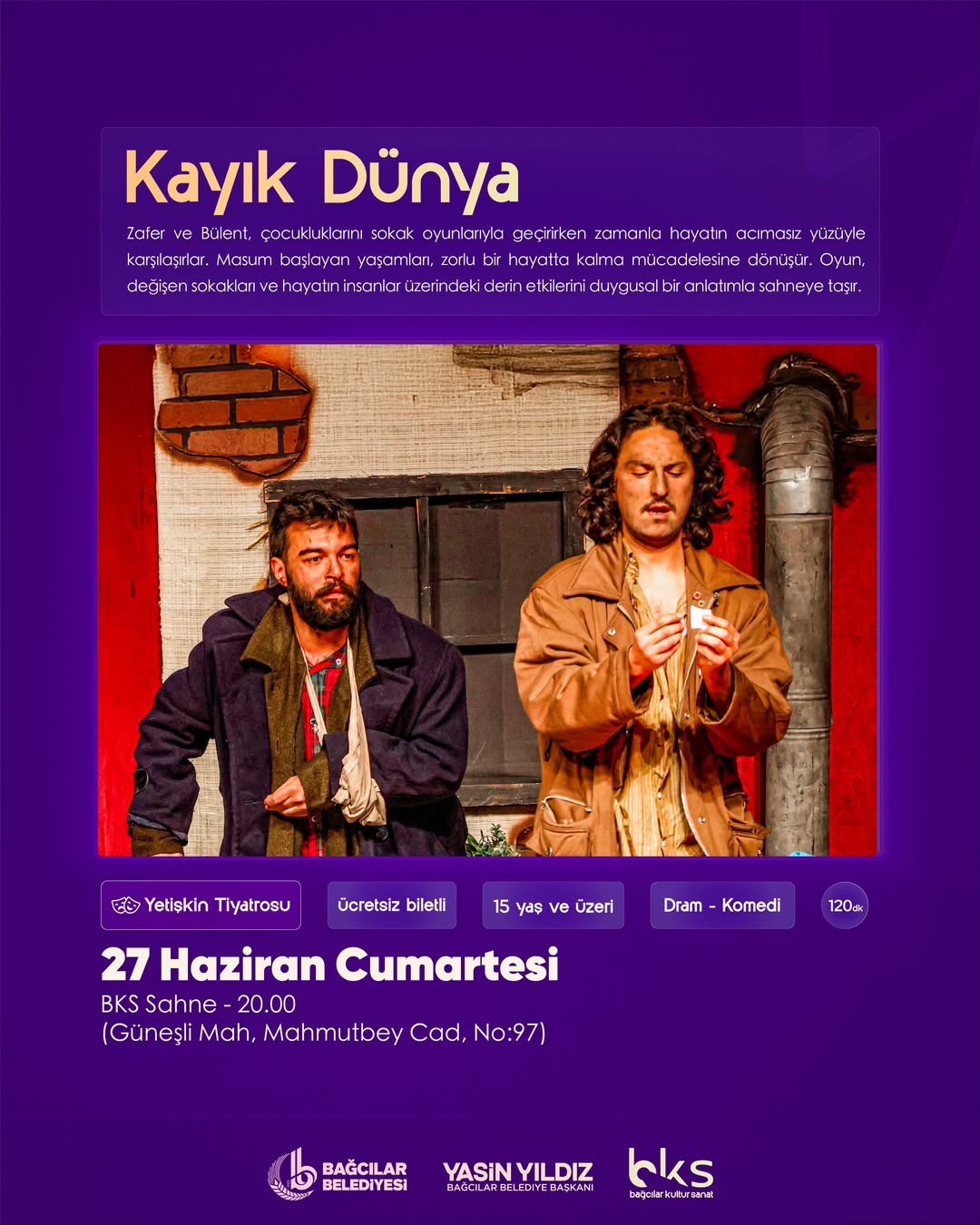 Bağcılar Belediyesi - “Kayık Dünya” Yetişkin Tiyatrosu