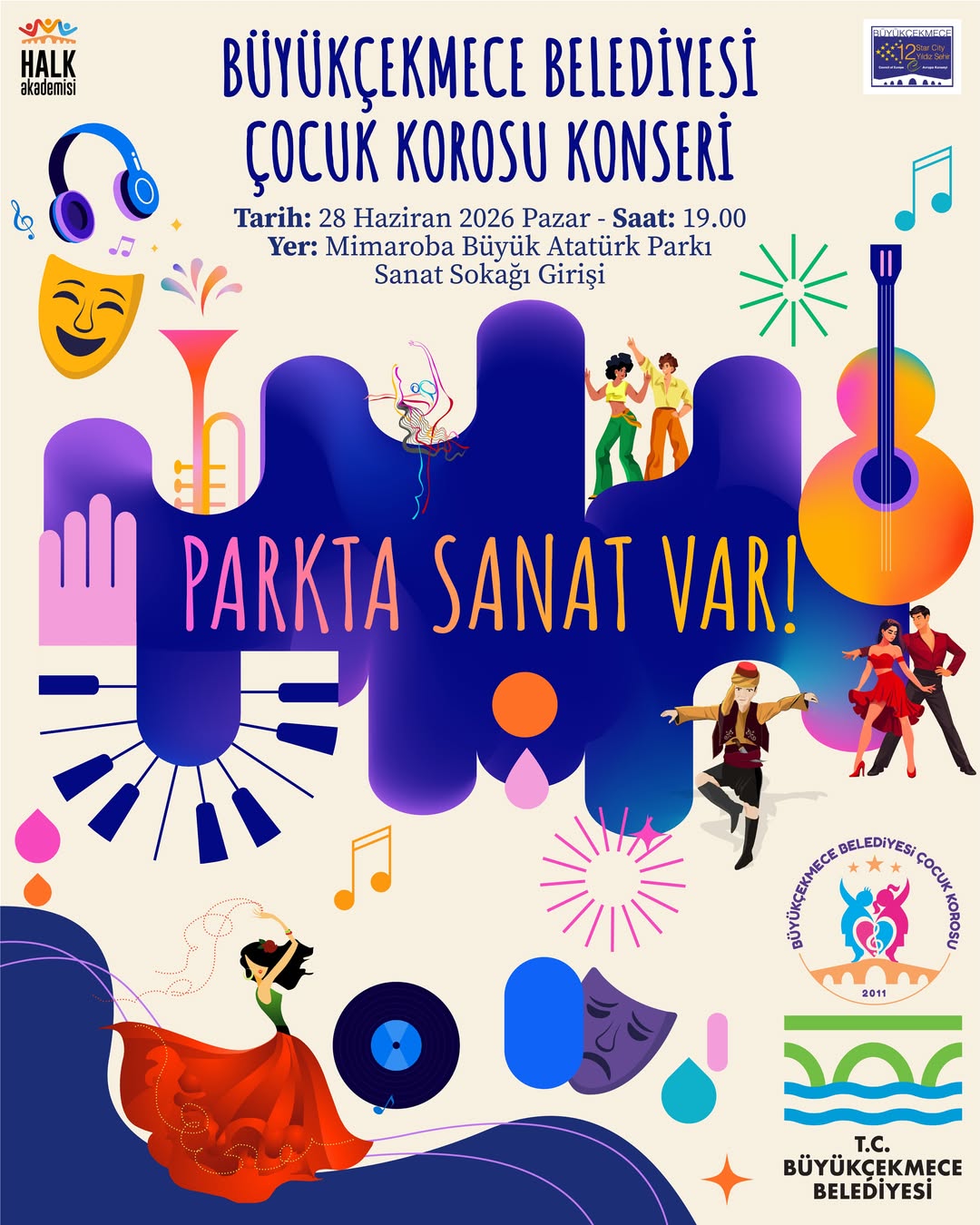 Büyükçekmece Belediyesi - Büyükçekmece Belediyesi Çocuk Korosu Konseri: Parkta Sanat Var