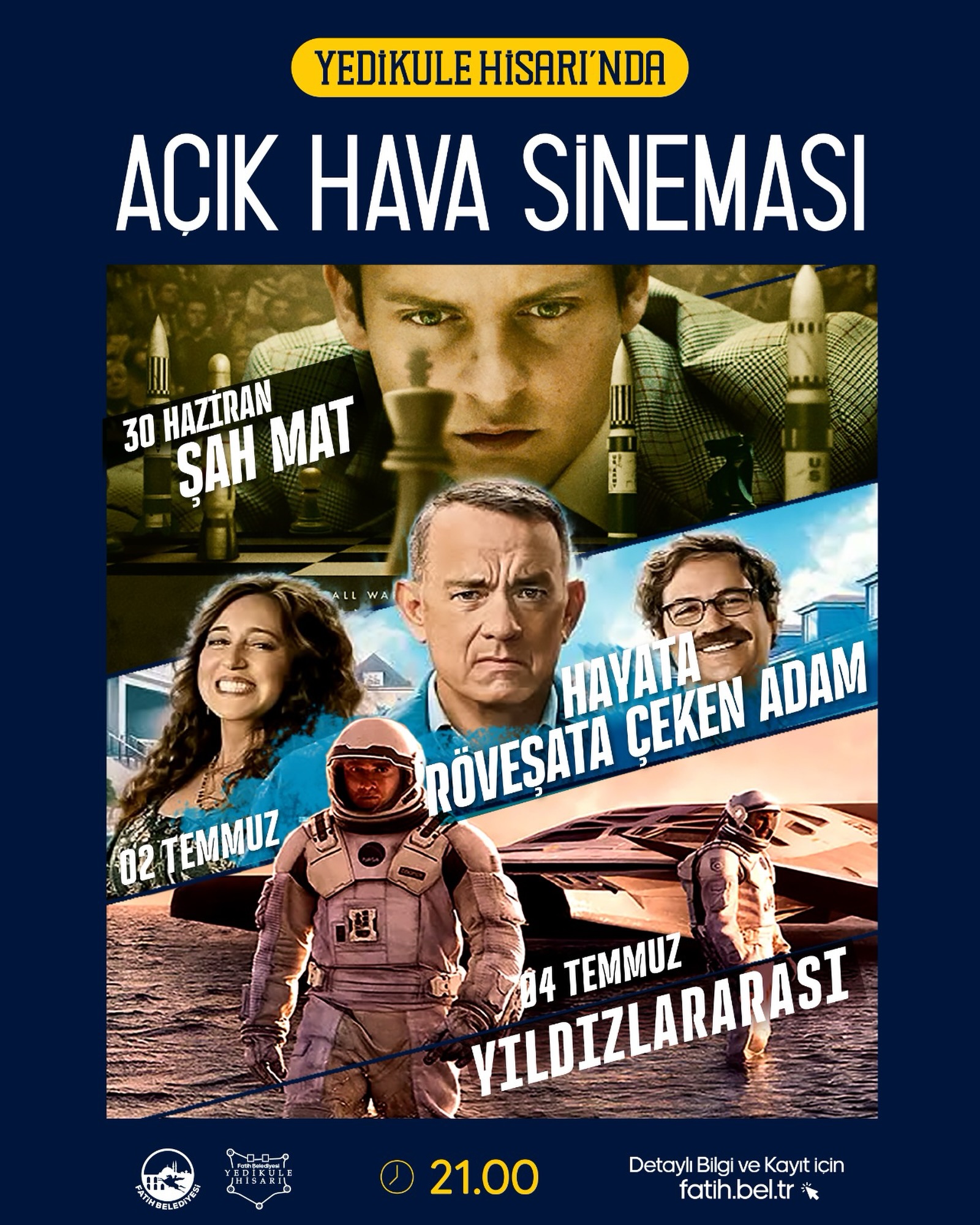 Yedikule Hisarı - Yedikule Hisarı’nda Açık Hava Sineması