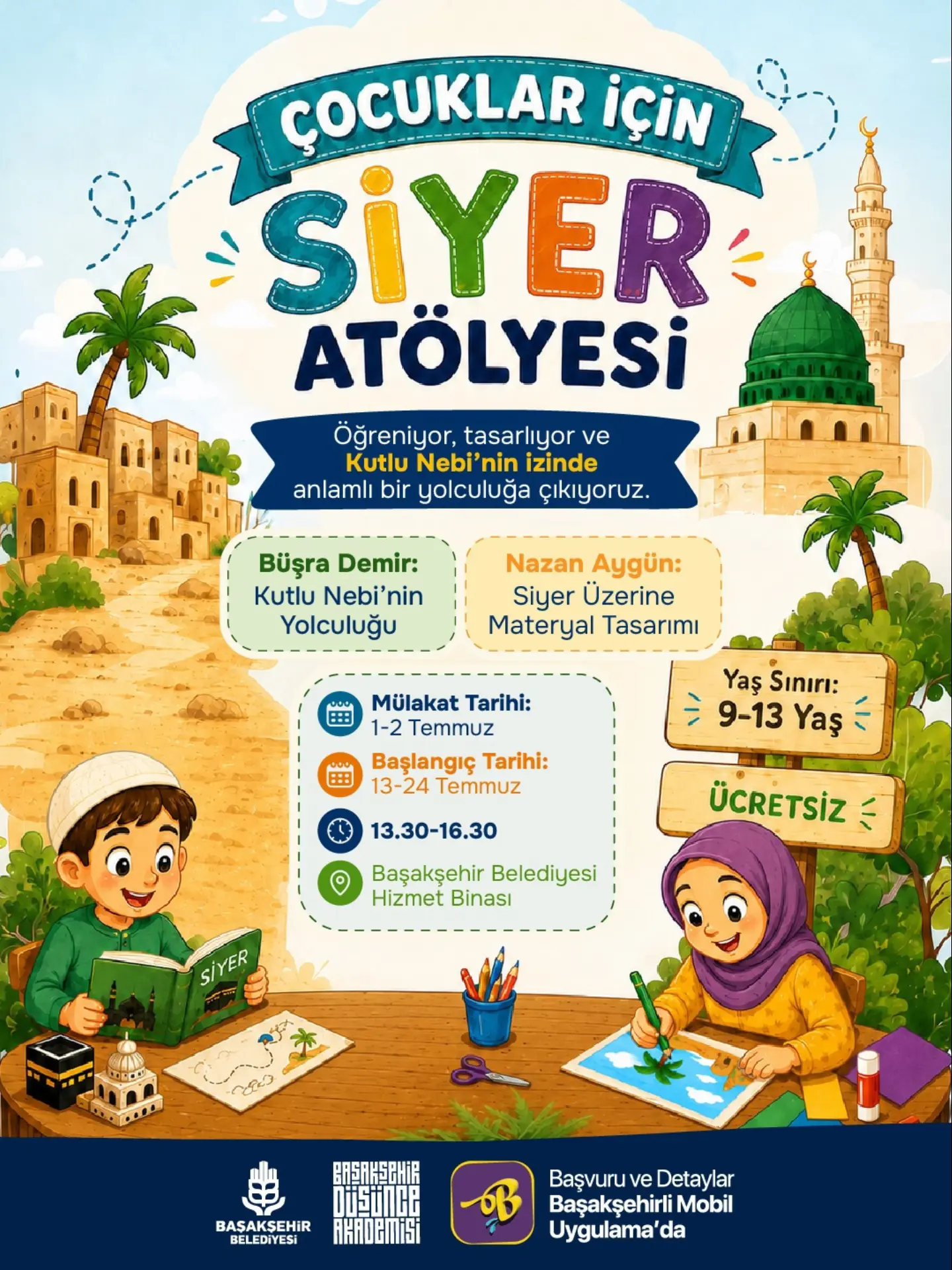 Başakşehir Düşünce Akademisi -  Çocuklar İçin Siyer Atölyesi