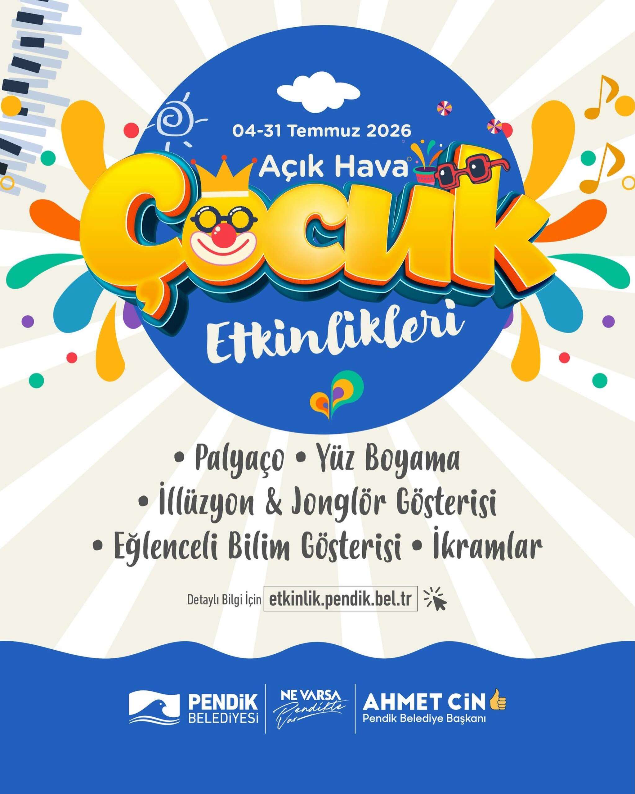 Pendik Kültür Sanat - Açık Hava Çocuk Etkinlikleri 