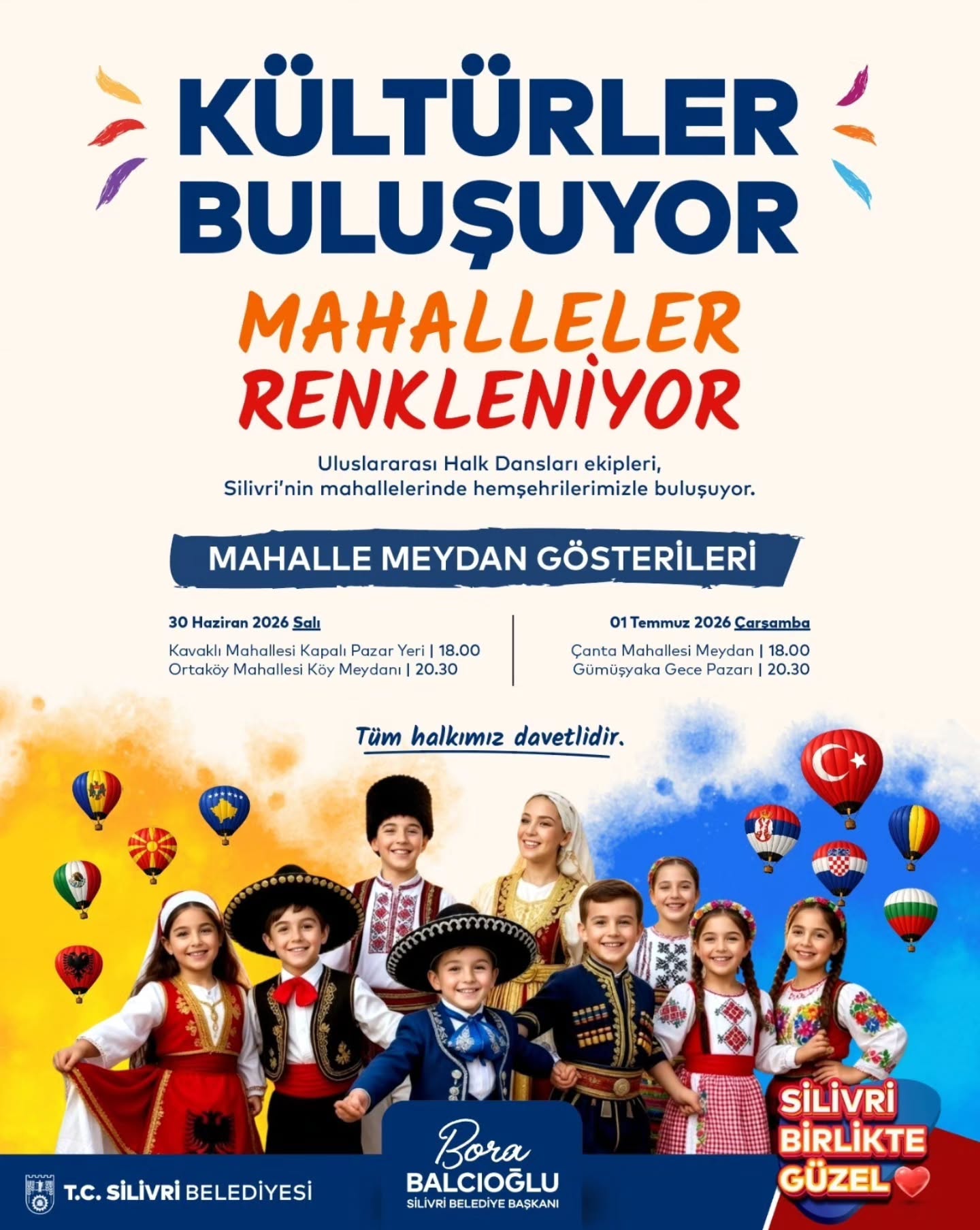 Silivri Kültür Sanat - Kültürler Buluşuyor, Mahalleler Renkleniyor