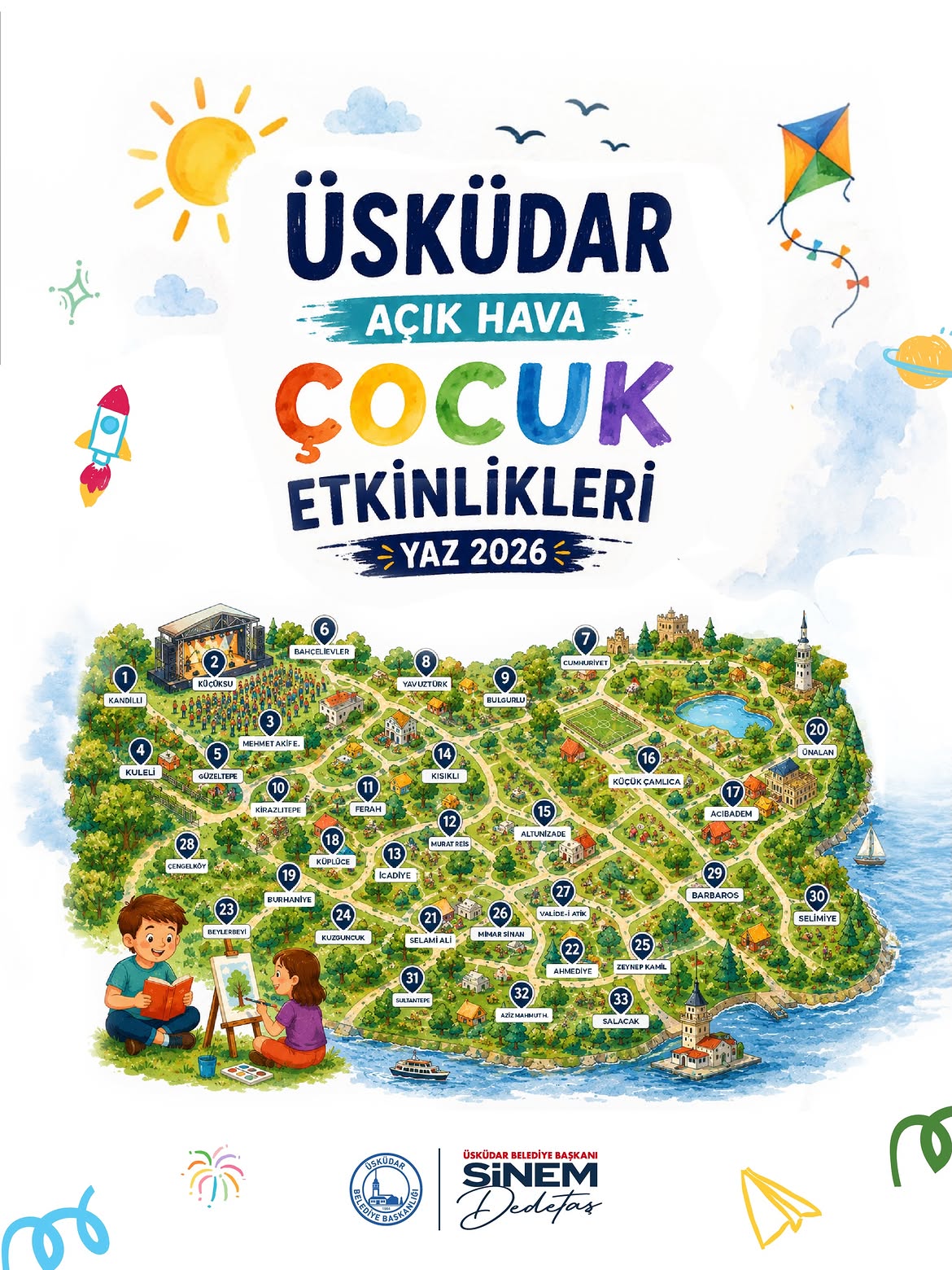 Üsküdar Kültür Sanat - Üsküdar Açık Hava Çocuk Etkinlikleri