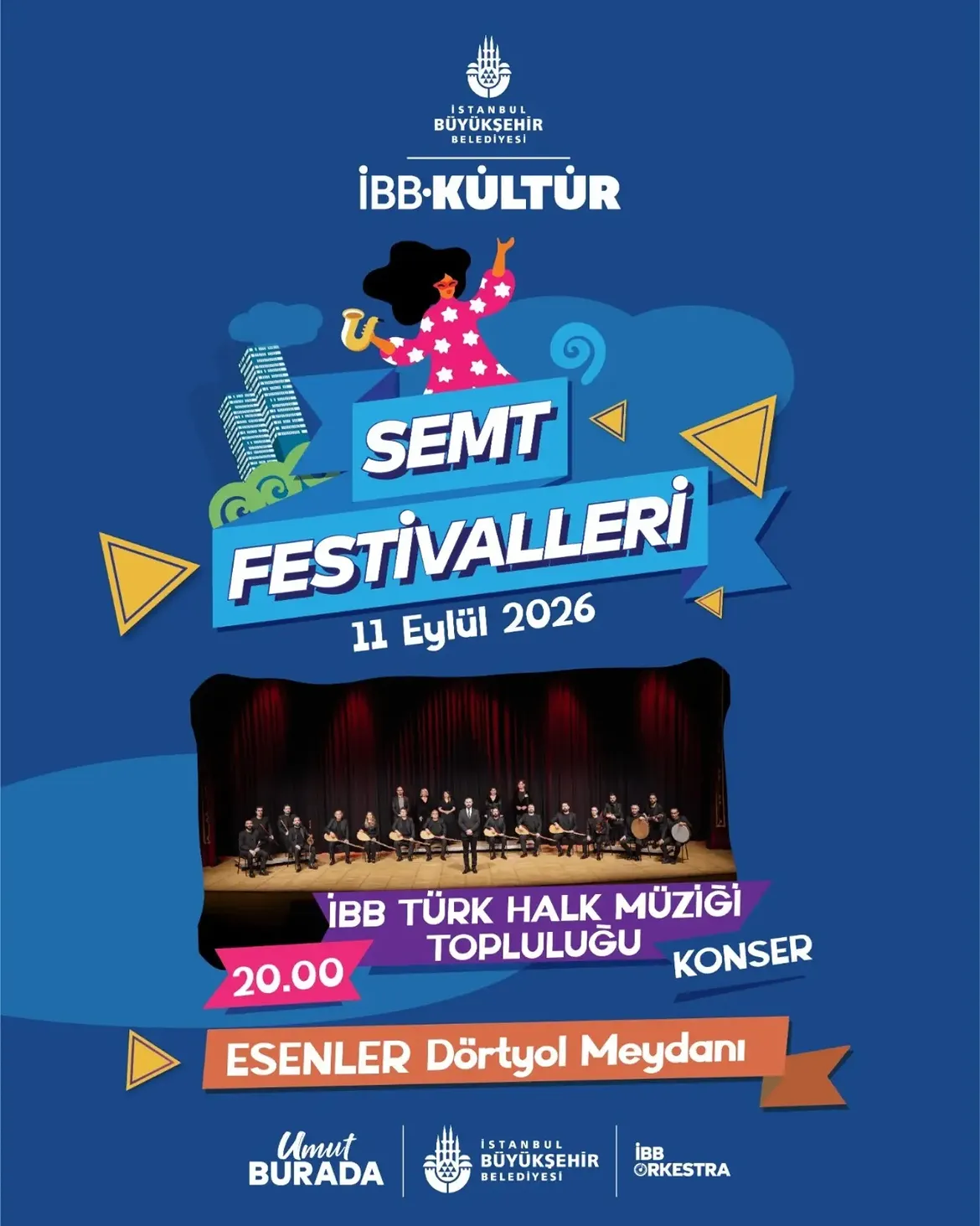 İBB Kültür - "İBB Türk Halk Müziği Topluluğu" Konseri