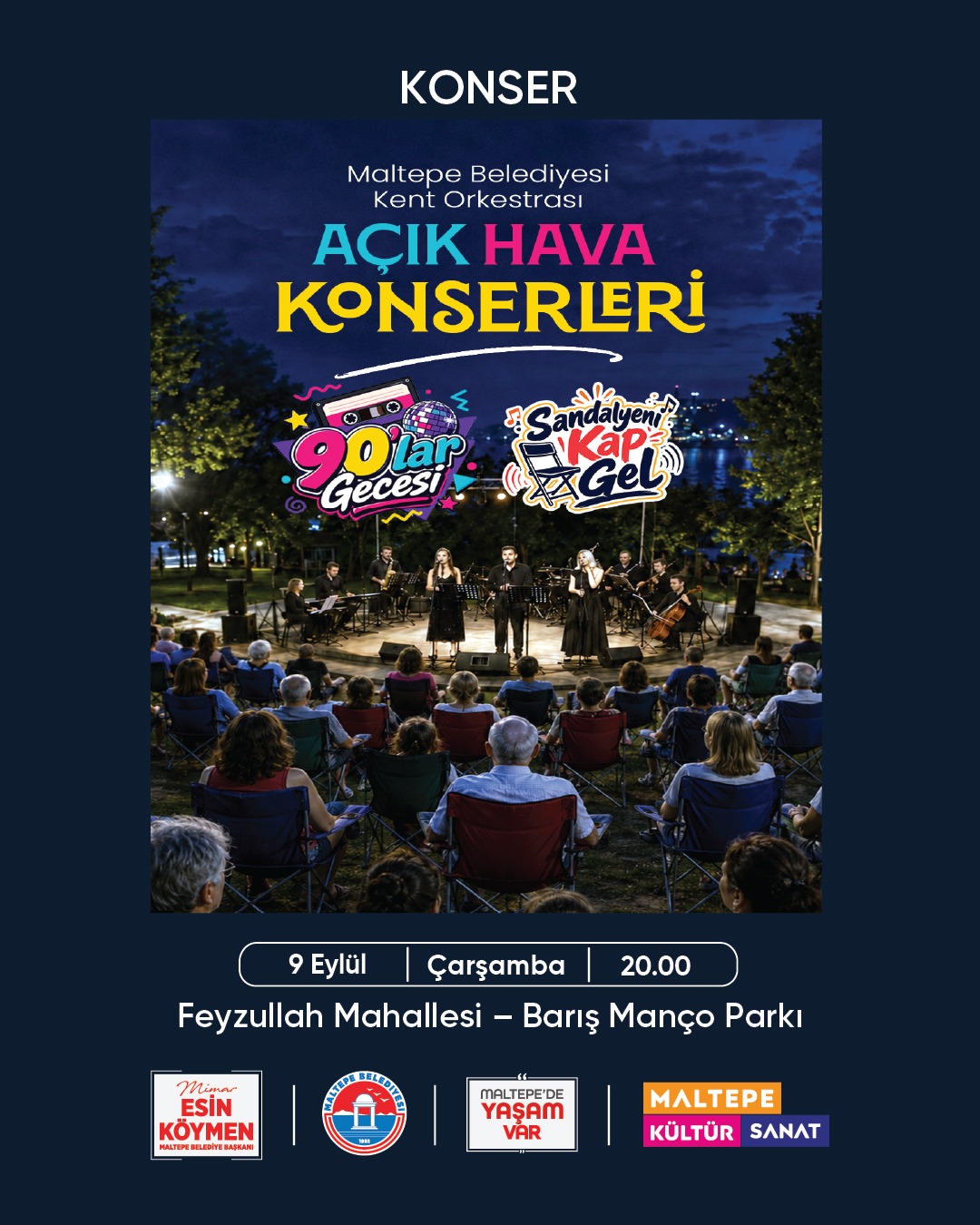 Maltepe Belediyesi - Maltepe Belediyesi Kent Orkestrası: Açık Hava Konserleri