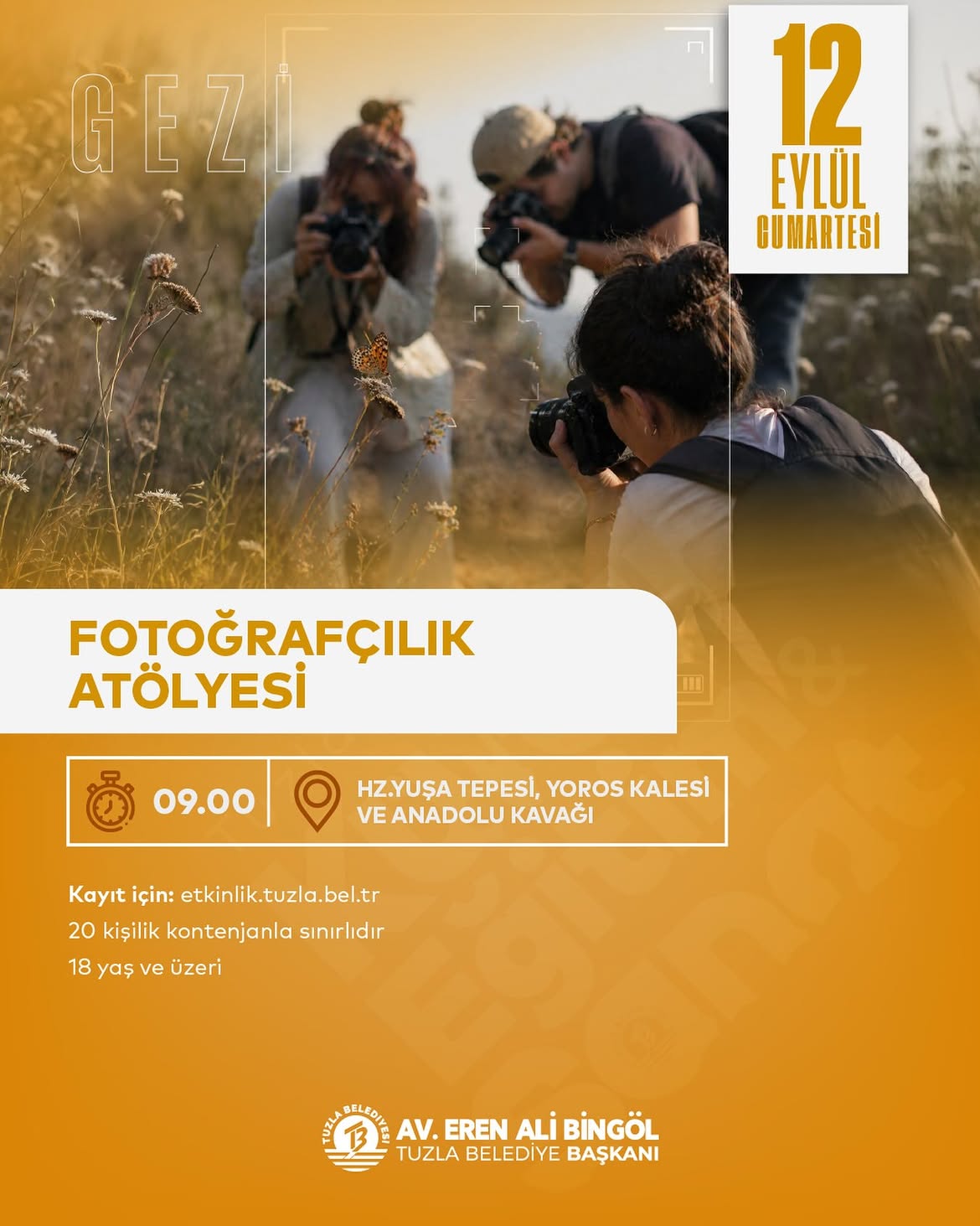 Tuzla Kültür - Fotoğrafçılık Atölyesi