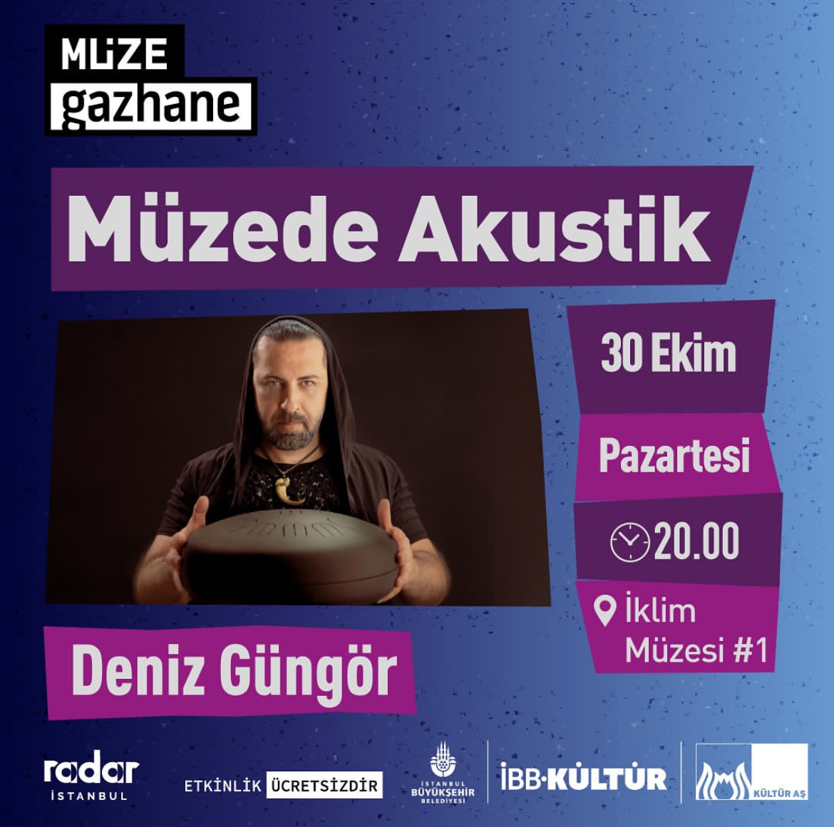 Müze Gazhane - Müzede Akustik, Deniz Güngör