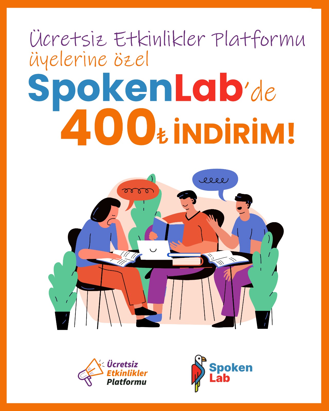 400 TL İndirim